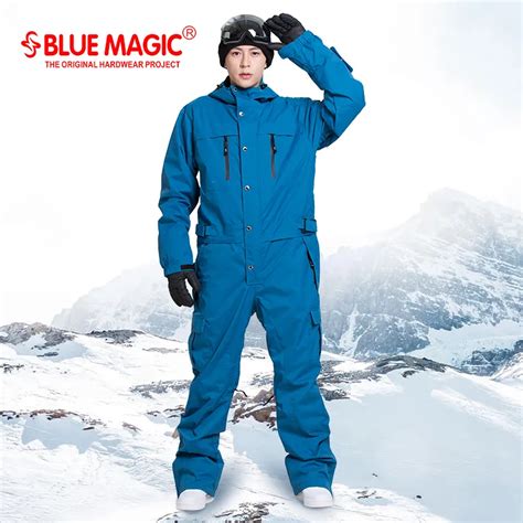 Blue magiv ski suit